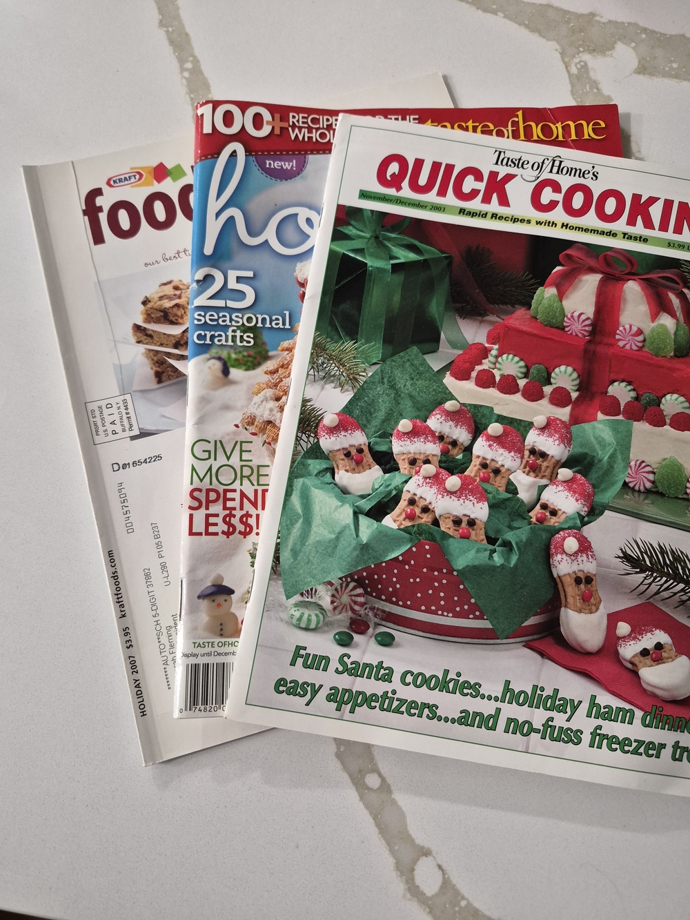 3 Holiday Cooking And Decorating Magazines